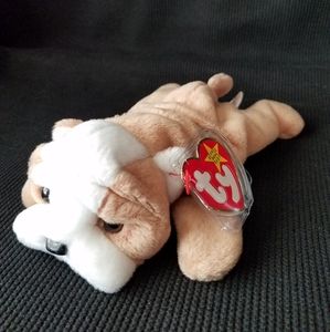 Original Beanies Babies Collection Wrinkles Bulldog ty® Protector